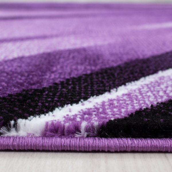 Parma Wave Designer Purple Rug